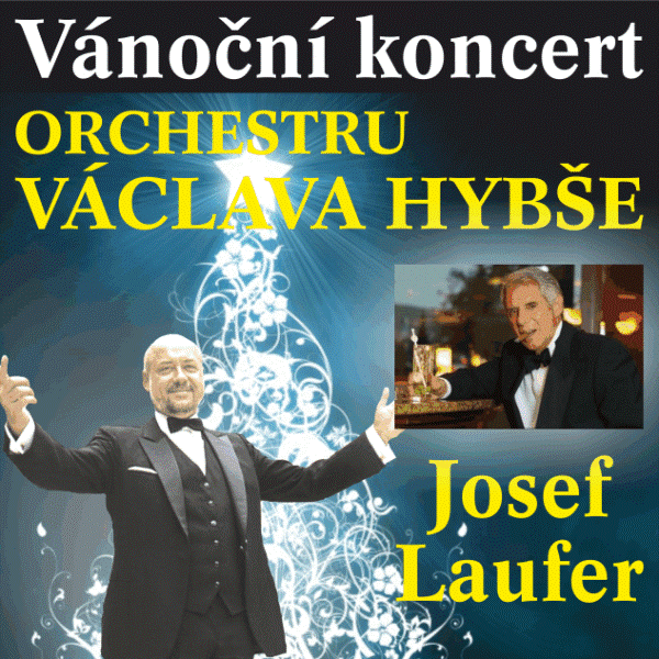 Vánoční koncert Václava Hybše