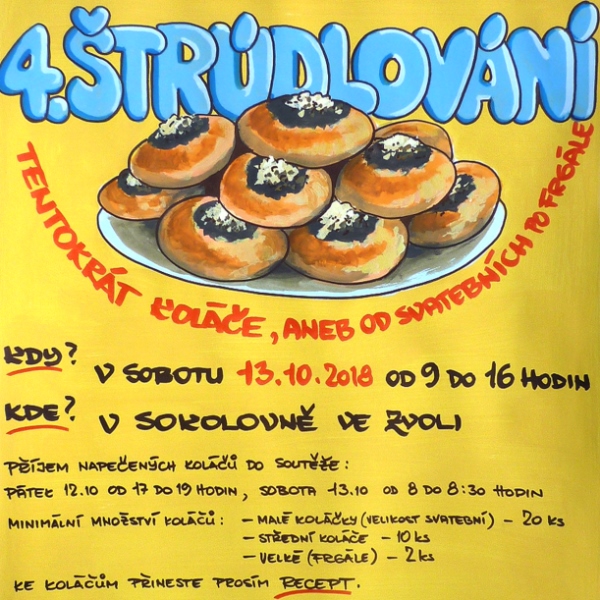 Štrůdlování ve Zvoli