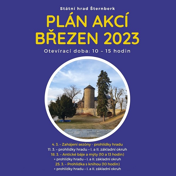 Státní hrad Šternberk – Zahájení návštěvnické sezóny 2023