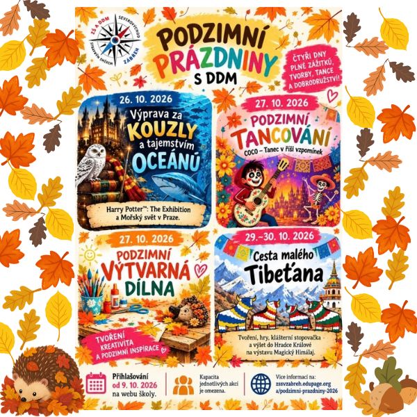 Podzimní prázdniny s DDM Krasohled