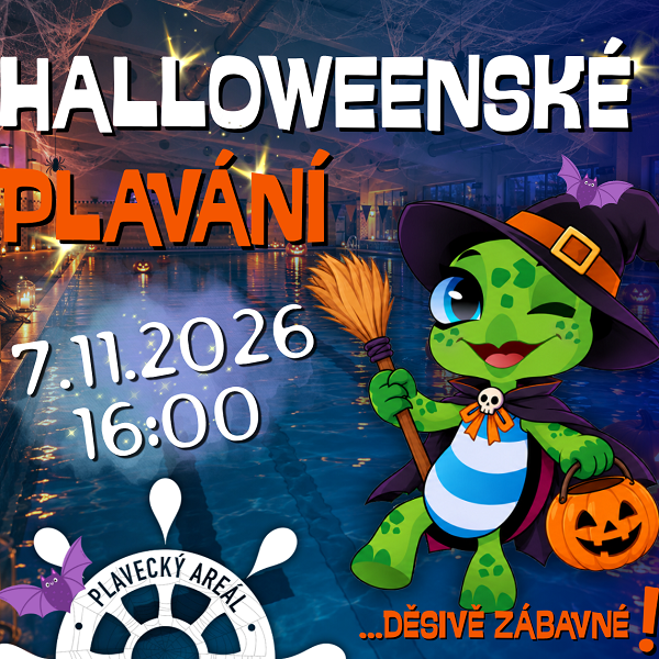 Halloweenské plavání